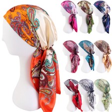 Satin Women Square Scarf