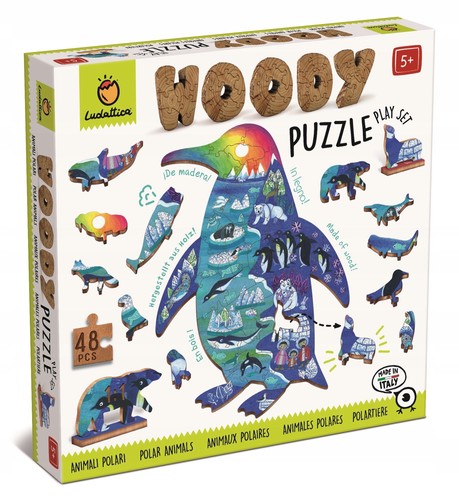 Ludattica wooden polar animals - ludattica,