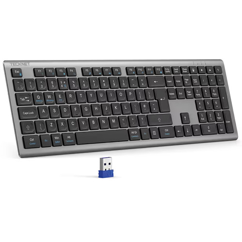 Tecknet wireless keyboard - wireless,