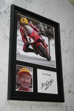 Glossy joey dunlop - glossy, signed