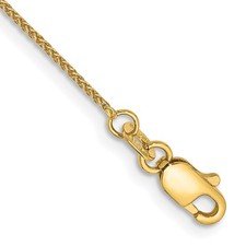 14k Yellow Gold 9 inch .85mm