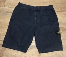 Stone Island Bermuda Shorts Navy - W34 RE -100% Genuine - With Certilogo 