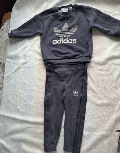Navy blue toddlers adidas - navy,