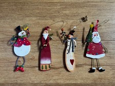 Vintage Set of 4 Christmas