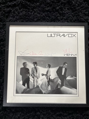 Ultravox vienna autographed - ultravox,