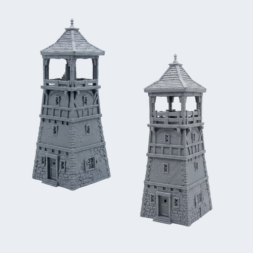 Fantasy watch tower bell - fantasy,