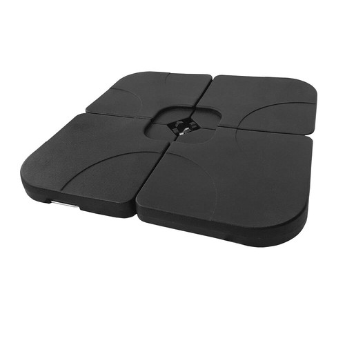 Black heavy duty umbrella base - heavy,