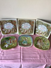 Beswick Beatrix Potter Wall Plaques X 3. Boxed, Best, Beautiful Set Of 3.