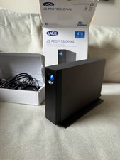 LaCie 4TB d2 Professional External Hard Drive 3.5" USB-C Black