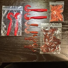 32 Mix Blood Red, Swirly Tail