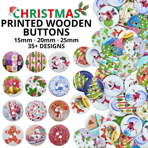 Christmas printed wooden - christmas,