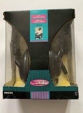 Vintage Philips SBC3377 Corded Headphones New Original Packaging Music Full Size