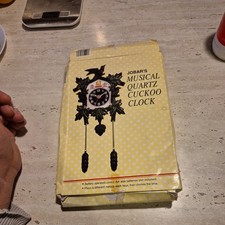 Jobar's musical quartz cuckoo clock JC980 