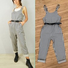 Stripe Jumpsuit Dungarees