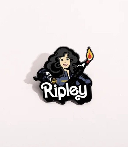 Alien ripley metal pin - alien, badge