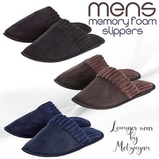 Mens Micro Teddy Mule Slippers