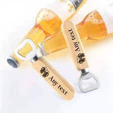 Personalised Engraved Bottle Opener Dad Daddy Grandad Husband Birthday Xmas Gift