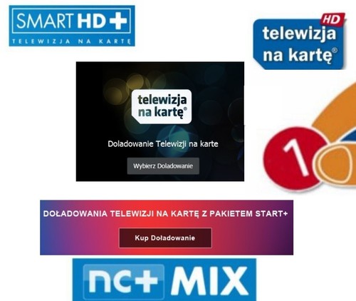 Doladowanie telewizja karte - telewizja, na