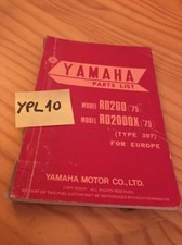 Yamaha Parts List Rd200