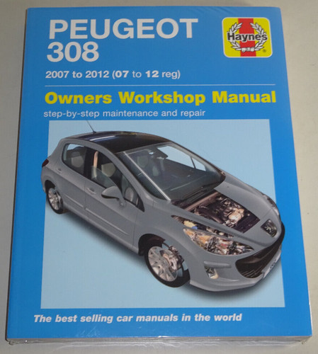 Repair manual peugeot 308 - manual,