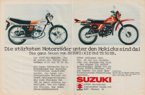 Suzuki ts 50 er - x,