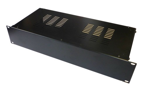 Rack vented enclosure - 2u,