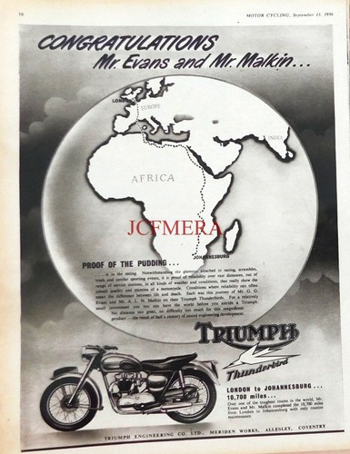 Triumph thunderbird 650cc - 'thunderbird',