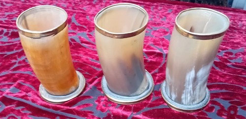 Lot viking drinking horn - 3,
