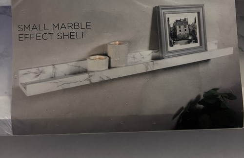 Next small marble effect - next, shelf