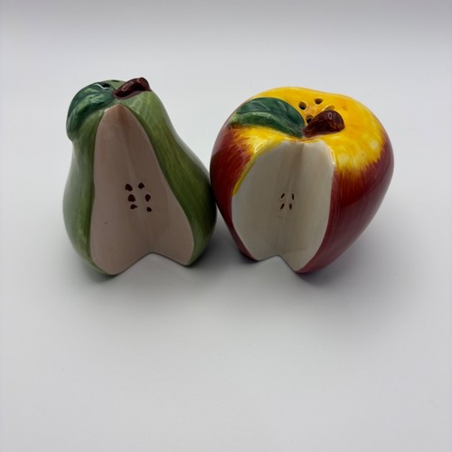 Ceramic apple and - ceramic,