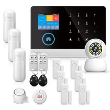 Pgst Home Alarm System, Gsm Wifi Wireless Security System Kit,door RRP £129