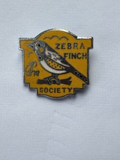 Vintage The Zebra Finch