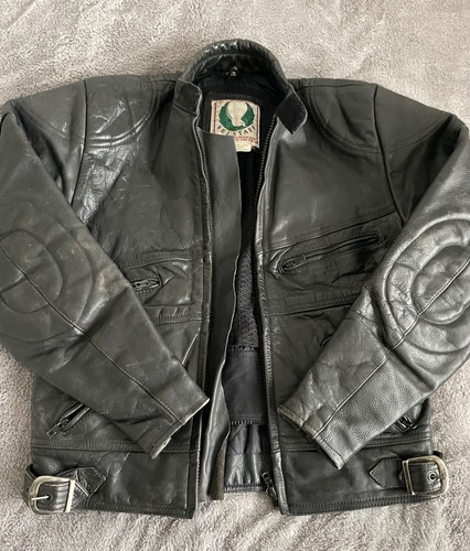 Belstaff black leather - belstaff, men's