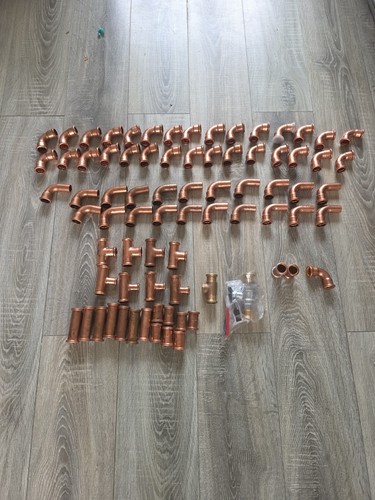 22mm copper press - fit, fittings