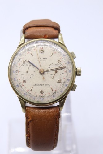 Vintage titus chronograph - titus,