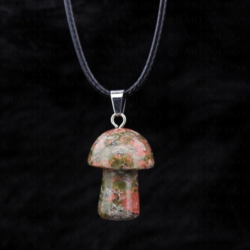 Mushroom necklace fungi - mushroom,