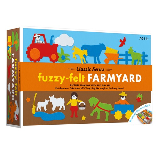 Fuzzy felt farmyard classic - -,