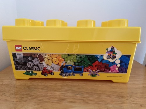 Lego yellow stud storage box - 8,