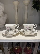 Pair of Vintage Bone China