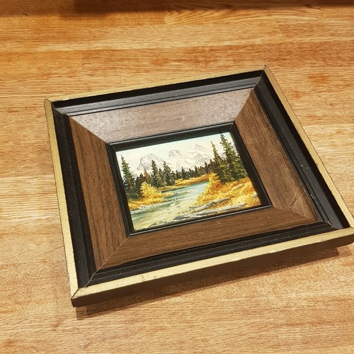 Vintage jones signed framed - a.jones,