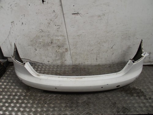 Audi rear bumper white - audi, a4