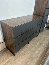 Made.com Hopkins Chest of Drawers Tallboy and Bedside Tables Set of 2