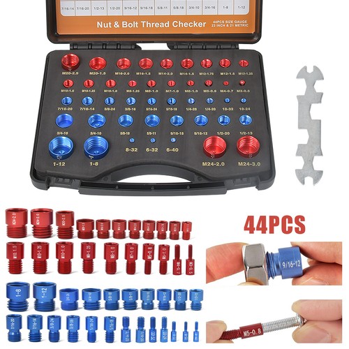 44pcs nut and bolt - 44pcs,