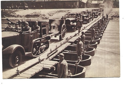Military boat bridge - military,