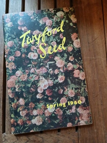 1960 rare twyford grass seed - 1960,