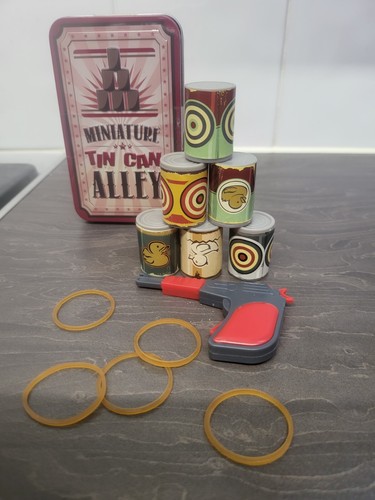 Tin can alley game minture - tin,