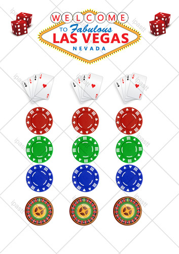 Las vegas themed pre cut - themed,