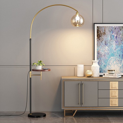 6ft curved floor lamp - curved,