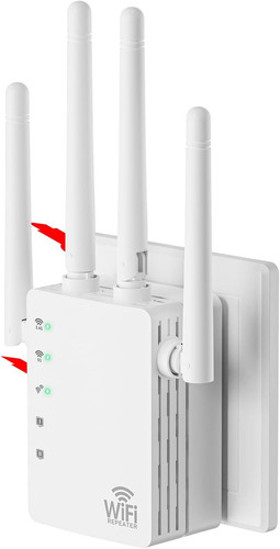 Wifi signal booster with - signal,