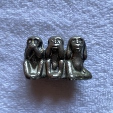 Vintage Brass Three Wise